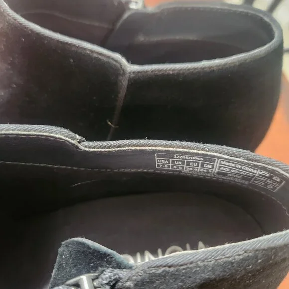 Vionic suede black ankle boots - Picture 4 of 4